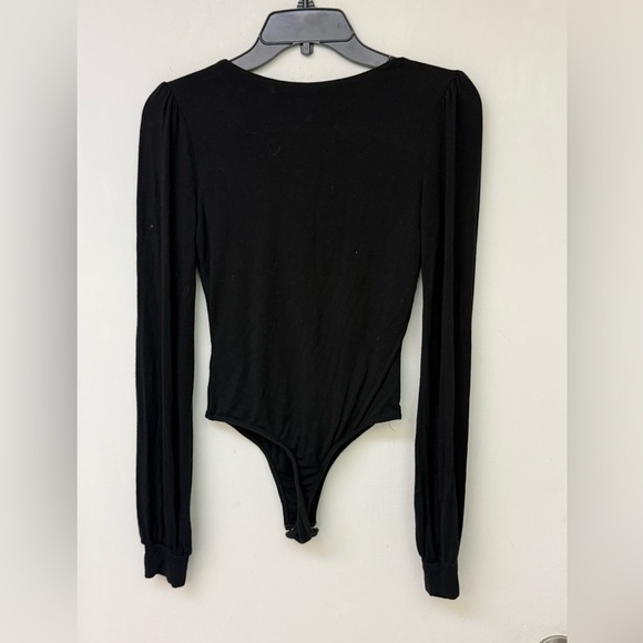 Lulu's Black Long Sleeve Bodysuit Size XS - Picture 8 of 8